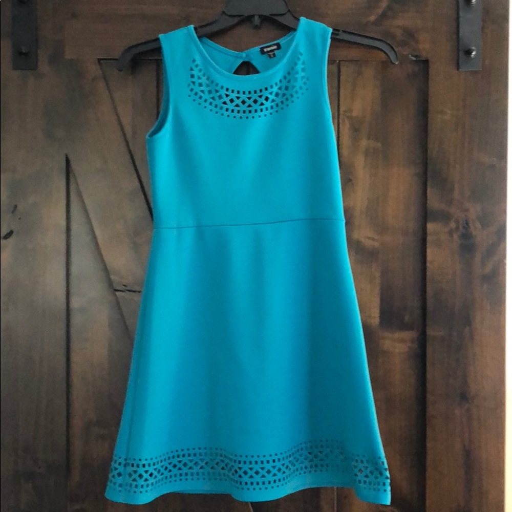 Zuni Girls dress turquoise size 14